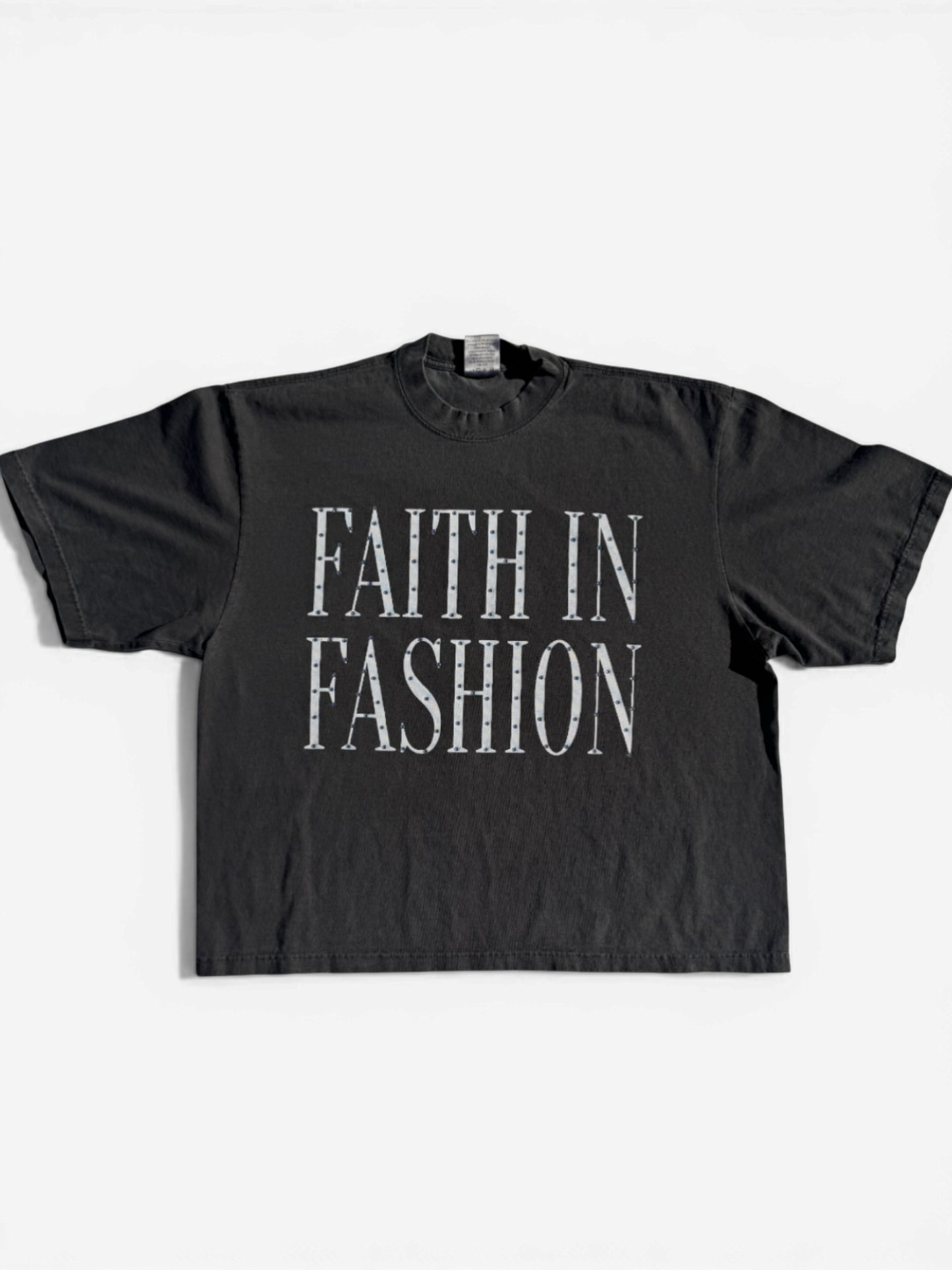 “Oversized” Faith in Fashion tee